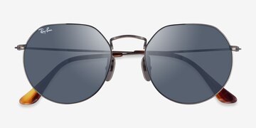 Gunmetal Ray-Ban RB8165 Jack -  Titanium Sunglasses