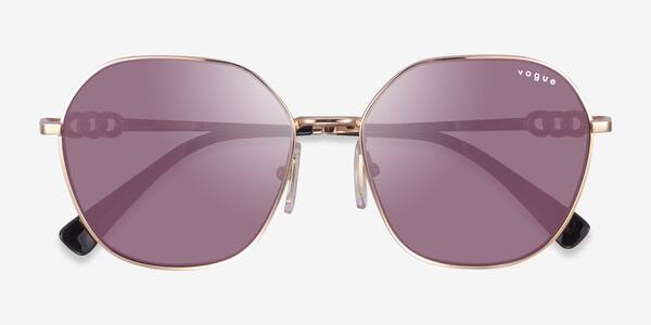 Or rose Vogue Eyewear VO4318SB -  Métal Lunettes de soleil