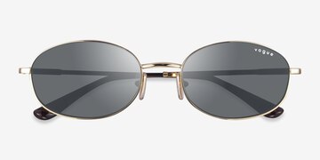 Gold Vogue Eyewear VO4323S -  Metal Sunglasses