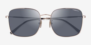 Gold Vogue Eyewear VO4327SD -  Metal Sunglasses
