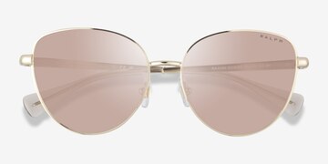 Gold Ralph RA4144 -  Metal Sunglasses