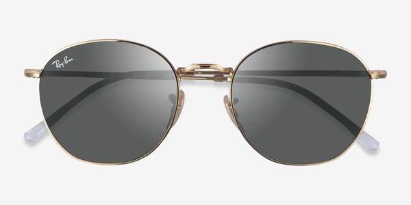 Gold Ray-Ban RB3772 Rob -  Metal Sunglasses