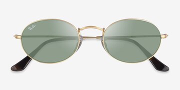 Gold Ray-Ban RB3547 -  Metal Sunglasses
