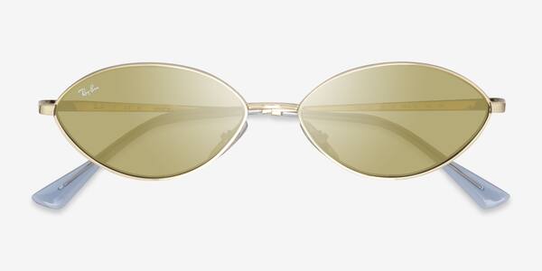 Gold Ray-Ban RB3757 -  Metal Sunglasses