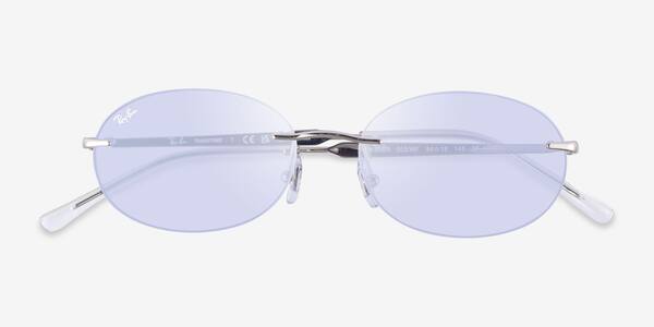 Polished Silver Ray-Ban RB3767 -  Metal Sunglasses