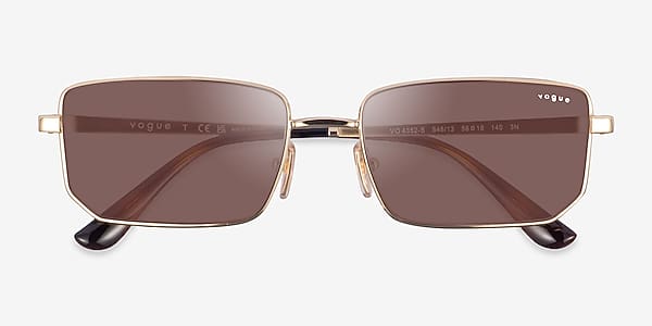 Pale Gold Vogue Eyewear VO4352S - Metal Sunglasses Pale Gold Vogue Eyewear VO4352S - Metal Sunglasses