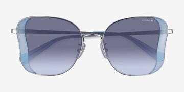 Ocean Silver Coach HC7188 CDP51 -  Metal Sunglasses