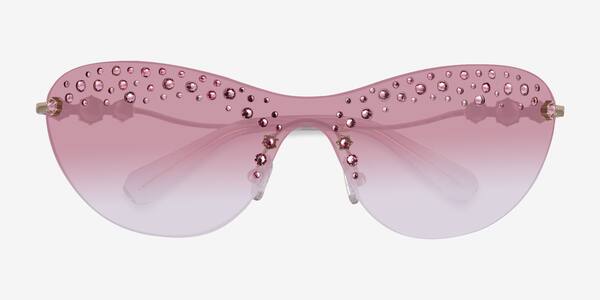 Pale Gold Swarovski SK7023 -  Métal Lunettes de soleil