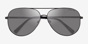 Matte Black Michael Kors MK5016 Kendall -  Metal Sunglasses
