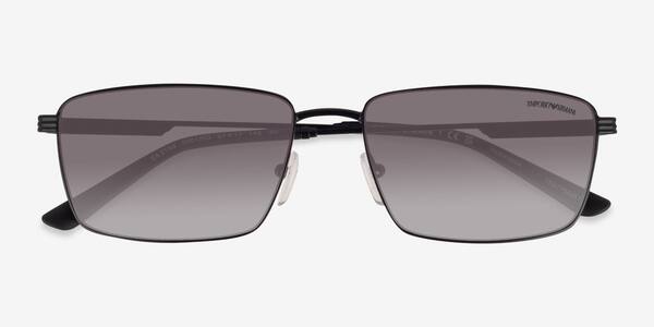 Matte Black Emporio Armani EA2169 -  Métal Lunettes de soleil