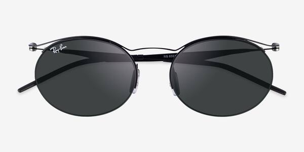 Black Ray-Ban RB8551 -  Metal Sunglasses