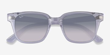 Transparent Ray-Ban RB4323 -  Plastic Sunglasses