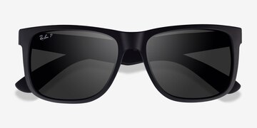 Black Ray-Ban Justin -  Plastic Sunglasses