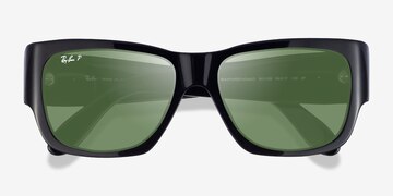 Black Ray-Ban RB2187 -  Acetate Sunglasses