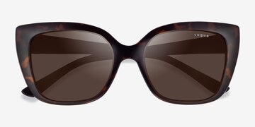 Dark Tortoise Vogue Eyewear VO5337S -  Plastic Sunglasses