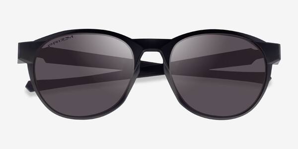 Matte Black Ink Oakley Reedmace -  Plastique Sunglasses