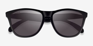 Matte Black Oakley OO9245 Frogskins Tm -  Plastic Sunglasses