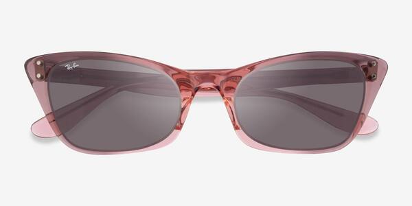 Transparent Pink Ray-Ban RB2299 -  Acetate Sunglasses