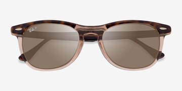Tortoise Brown Ray-Ban RB2398 -  Acetate Sunglasses