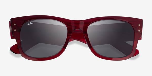 Transparent Red Ray-Ban RB0840S -  Plastic Sunglasses