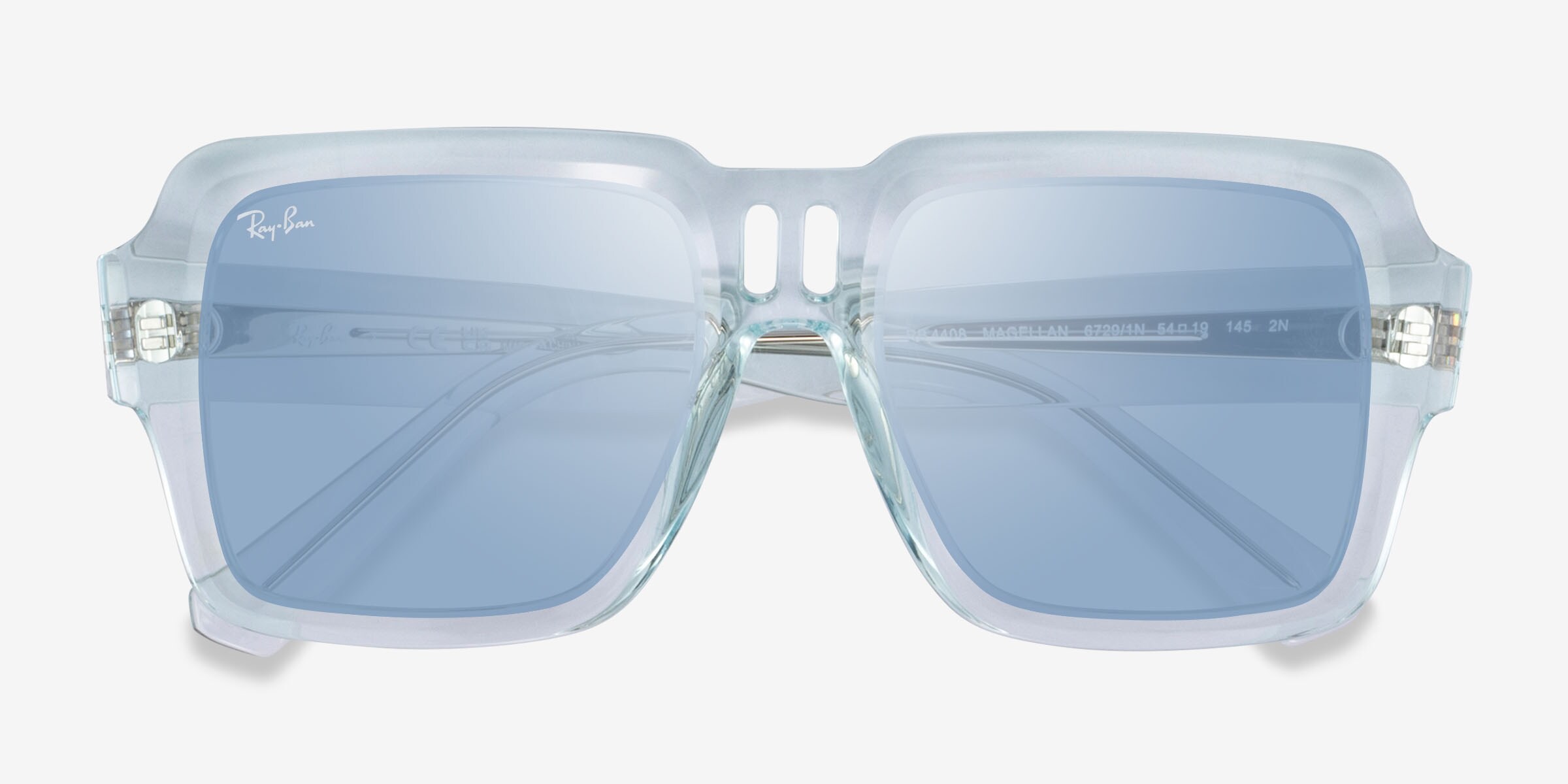 【送料,関税込】RayBanサングラス RB4408 MAGELLAN Ray-Ban™ Magellan RB4408 Square Sunglasses | EyeOns.com
