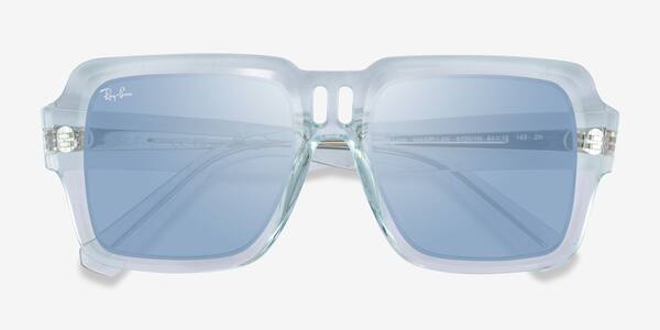 Clear Blue Ray-Ban RB4408 Magellan -  Plastique Sunglasses