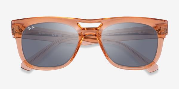 Clear Orange Ray-Ban RB4426 Phil -  Plastique Sunglasses