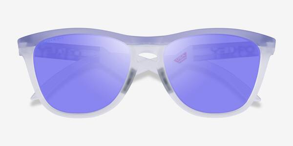 Matte Purple Clear Oakley OO9289 Frogskins Tm -  Plastique Sunglasses