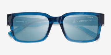 Transparent Blue ARNETTE Bigflip -  Eco Friendly Sunglasses