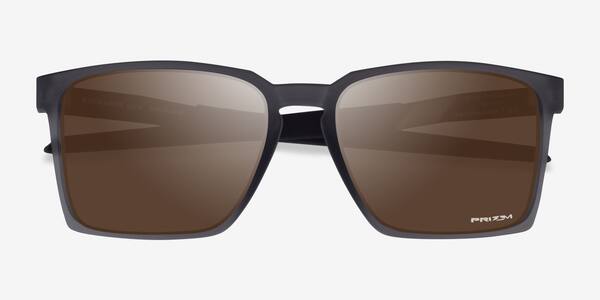 Clear Gray Oakley Exchange Sun -  Plastic Sunglasses