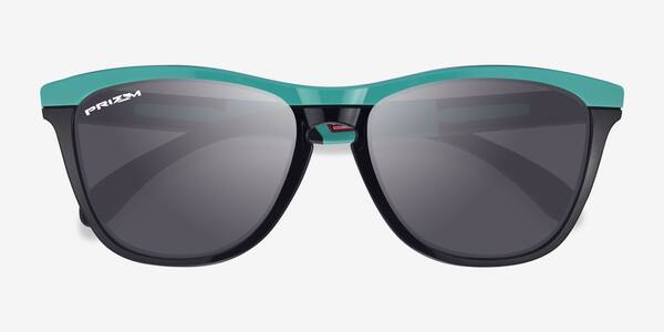 Green Oakley OO9284 Frogskins Tm -  Plastic Sunglasses