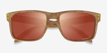 Light Brown Oakley OO9102 Holbrook -  Plastic Sunglasses