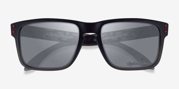 Black Matte Oakley OO9102 Holbrook -  Plastique Lunettes de soleil