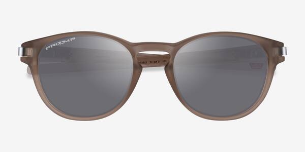 Clear Gray Oakley Latch -  Plastique Sunglasses