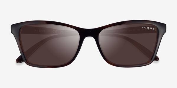 Brown Tortoise Vogue Eyewear VO5551S -  Plastique Sunglasses