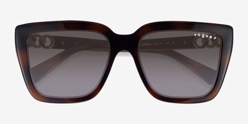 Dark Tortoise Vogue Eyewear VO5575SB -  Plastic Sunglasses