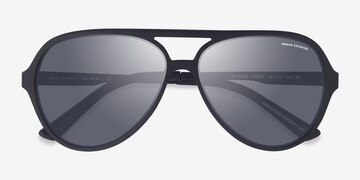 Matte Black Armani Exchange AX4133S -  Écoresponsables Lunettes de soleil