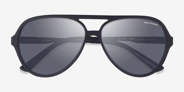 Matte Black Armani Exchange AX4133S -  Eco-friendly Sunglasses