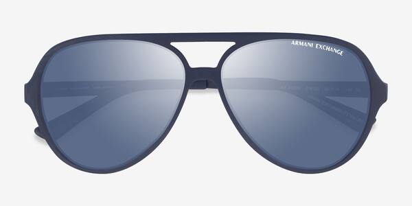 Matte Navy Armani Exchange AX4133S -  Eco-friendly Sunglasses