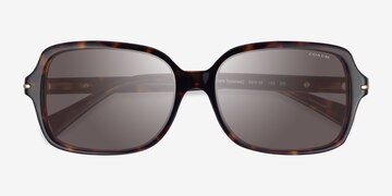 Écaille Noire Coach HC8116 L087 Blair -  Acétate Lunettes de soleil