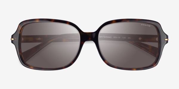 Écaille Noire Coach HC8116 L087 Blair -  Acétate Sunglasses