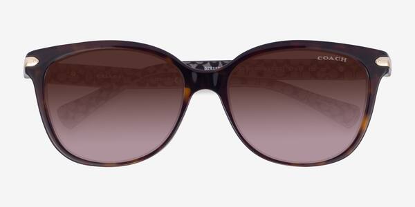 Écaille Noire Coach HC8132 L109 -  Acétate Lunettes de soleil