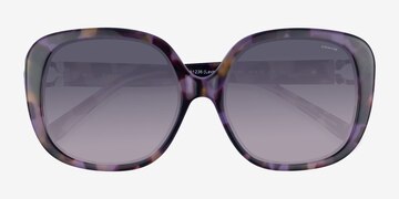 Purple Tortoise Coach HC8292 L1144 -  Acétate Lunettes de soleil