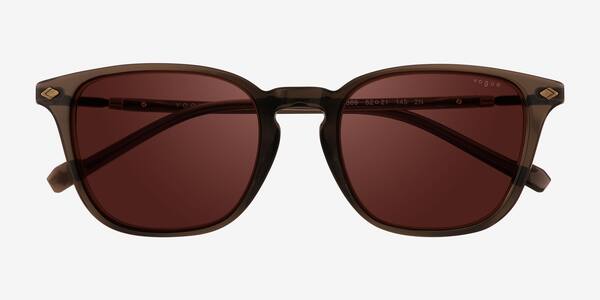 Transparent Brown Vogue Eyewear VO5431S -  Acétate Sunglasses