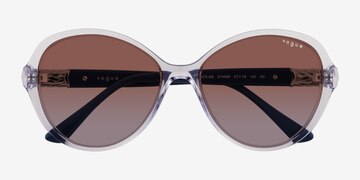 Transparent Purple Vogue Eyewear VO5475SB -  Plastic Sunglasses