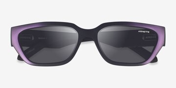 Black Purple ARNETTE Curbside -  Eco Friendly Sunglasses