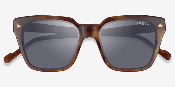 Brown Tortoise Vogue Eyewear VO5380S -  Acetate Sunglasses