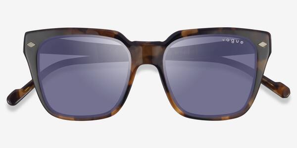 Tortoise Vogue Eyewear VO5380S -  Acetate Sunglasses