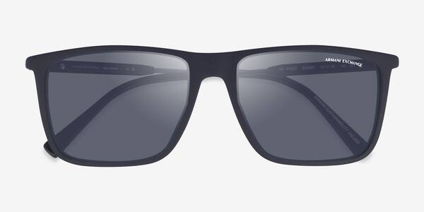 Matter Black Armani Exchange AX4160S -  Eco-friendly Sunglasses