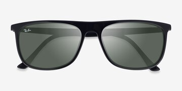 Black Ray-Ban RB2216 -  Acetate Sunglasses